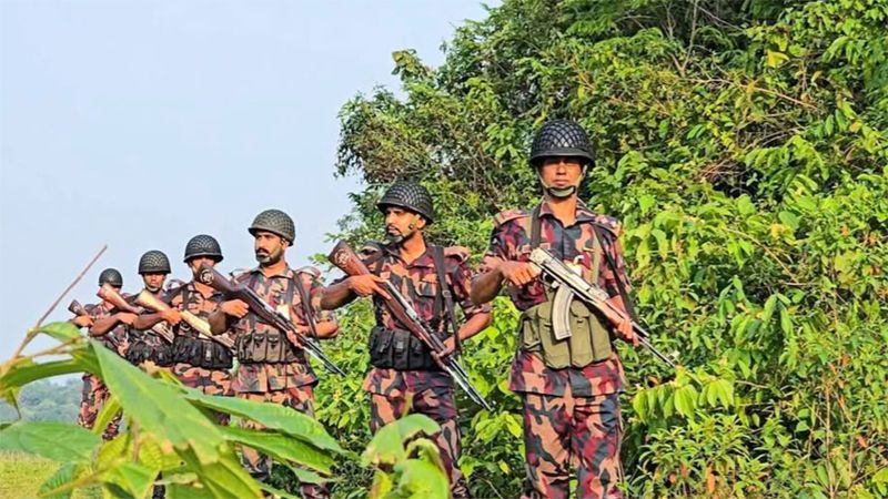 জয়পুরহাট সীমান্তে অতিরিক্ত বিজিবি মোতায়েন